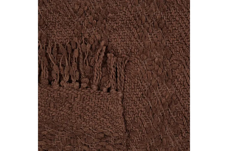 Pläd Vella Brun, 220x240 cm - Brun, 220x240 cm - Textil & mattor - Filt & pläd