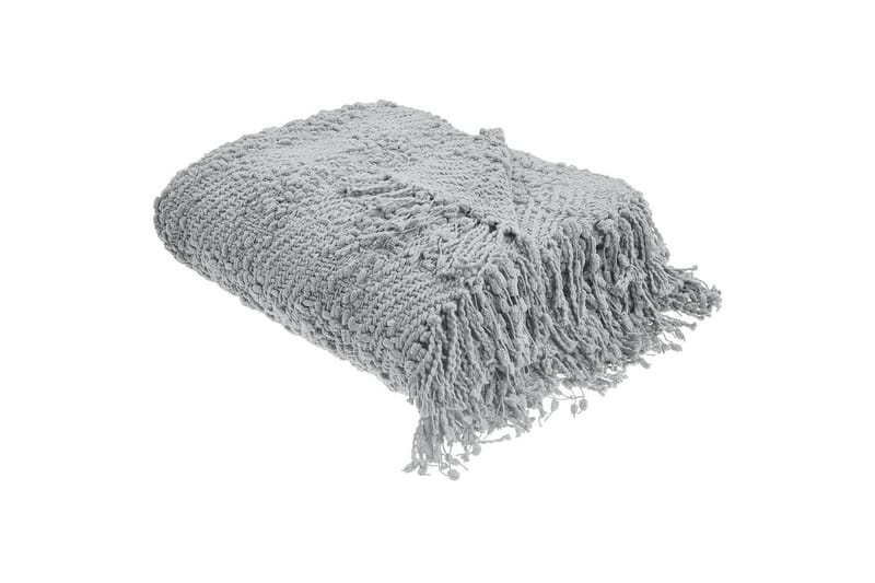 Pläd Vella Grå, 200x220 cm - Grå, 200x220 cm - Textil & mattor - Filt & pläd