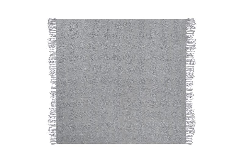 Pläd Vella Grå, 200x220 cm - Grå, 200x220 cm - Textil & mattor - Filt & pläd