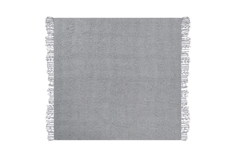 Pläd Vella Grå, 220x240 cm - Grå, 220x240 cm - Textil & mattor - Filt & pläd