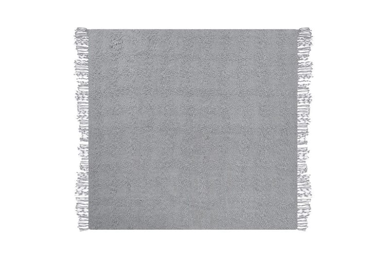 Pläd Vella Grå, 220x240 cm - Grå, 220x240 cm - Textil & mattor - Filt & pläd