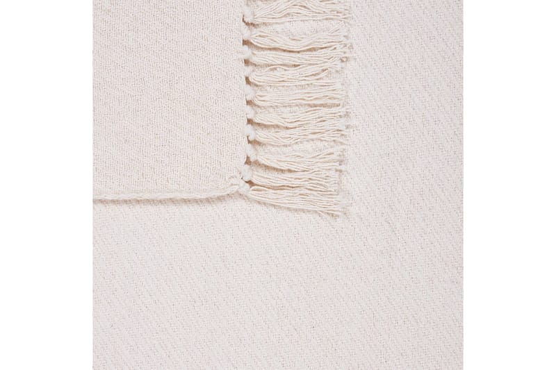 Pläd Yarsa Beige - Beige - Textil & mattor - Filt & pläd