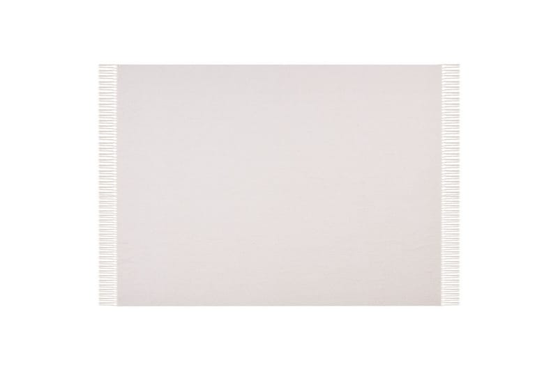 Pläd Yarsa Beige - Beige - Textil & mattor - Filt & pläd