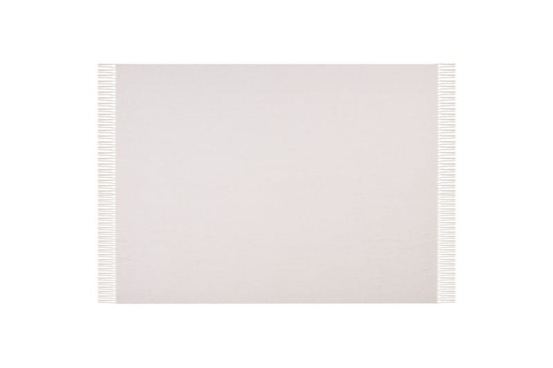 Pläd Yarsa Beige - Beige - Textil & mattor - Filt & pläd