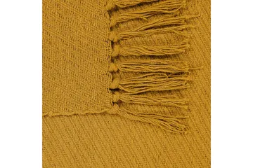 Pläd Yarsa Gul - Gul - Textil & mattor - Filt & pläd