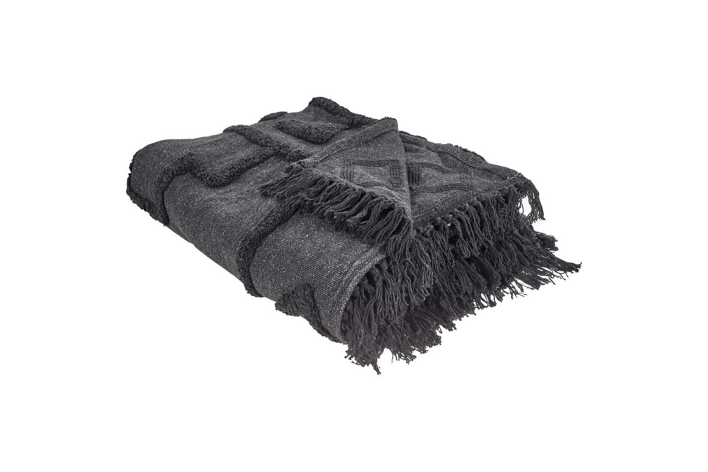 Pläd Chack Gråsvart,200x220 cm Gråsvart,200x220 cm