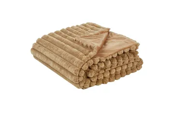 Sängöverkast Rakya Brun, 200x220 cm - Brun, 200x220 cm - Textil & mattor - Filt & pläd