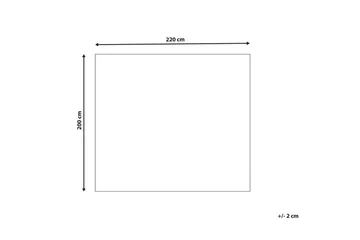 Sängöverkast Rakya Brun, 200x220 cm - Brun, 200x220 cm - Textil & mattor - Filt & pläd