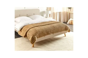 Sängöverkast Rakya Brun, 200x220 cm - Brun, 200x220 cm - Textil & mattor - Filt & pläd