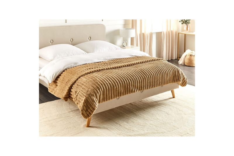 Sängöverkast Rakya Brun, 200x220 cm - Brun, 200x220 cm - Textil & mattor - Filt & pläd