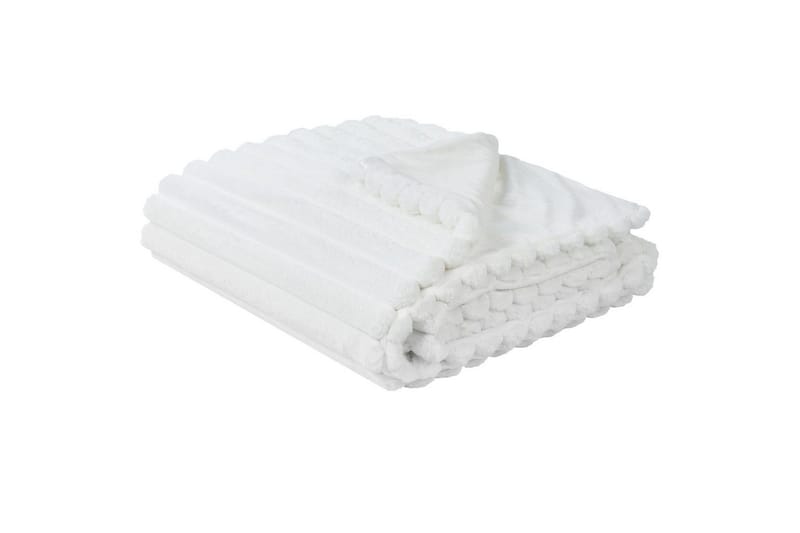 Sängöverkast Rakya Vit, 150x200 cm, Vit, 150x200 cm