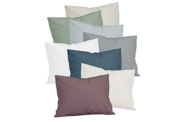 Örngott Borganäs of Sweden - 50 x 60 cm, Ljusgrå - Textil & mattor - Sängkläder