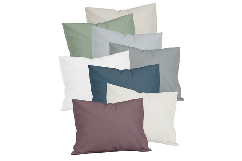 Örngott Borganäs of Sweden - 50 x 60 cm, Mörkgrå - Textil & mattor - Sängkläder