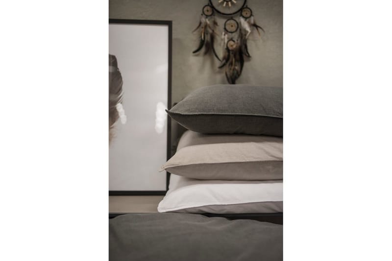 Örngott Washed 50 x 60 cm - Grå - Textil & mattor - Sängkläder