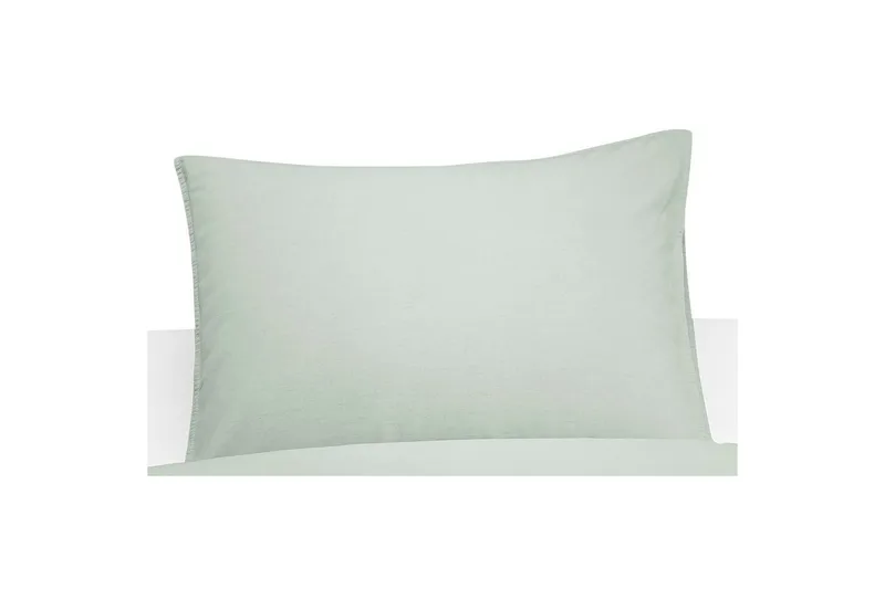 Örngott Washed 50 x 60 cm, Grön