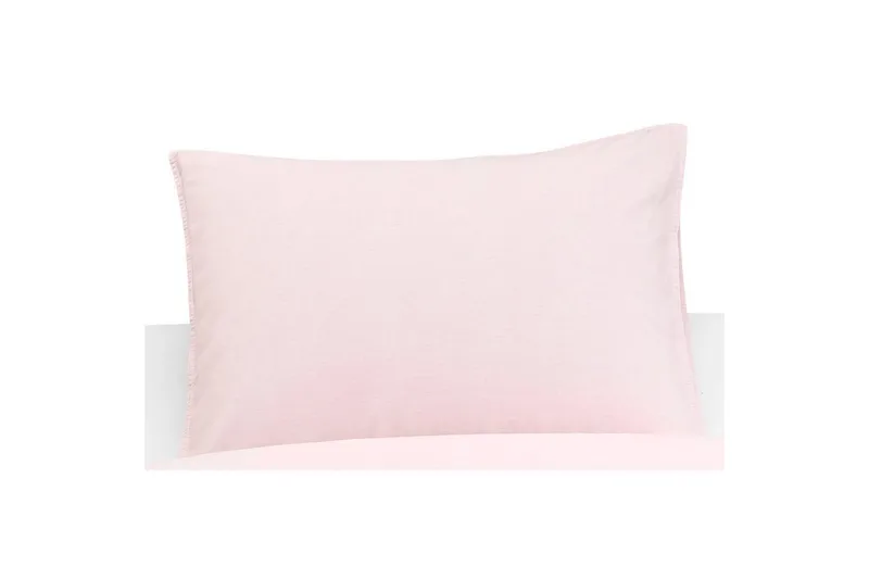 Örngott Washed 50 x 60 cm - Rosa - Textil & mattor - Sängkläder