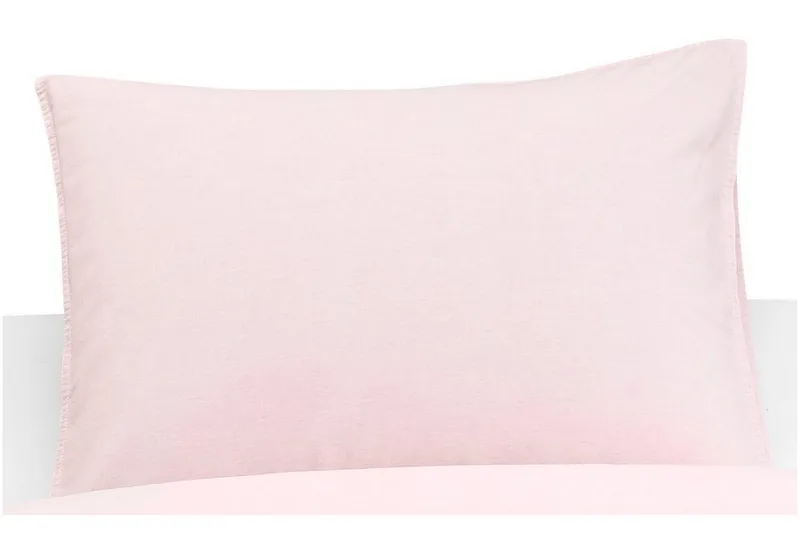 Örngott Washed 50 x 60 cm, Rosa