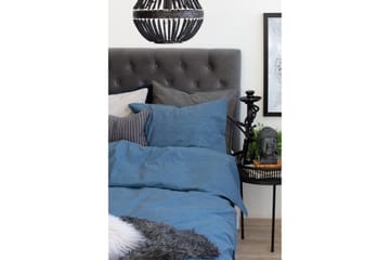 Örngott Washed Marinblå - Franzén - Textil & mattor - Sängkläder