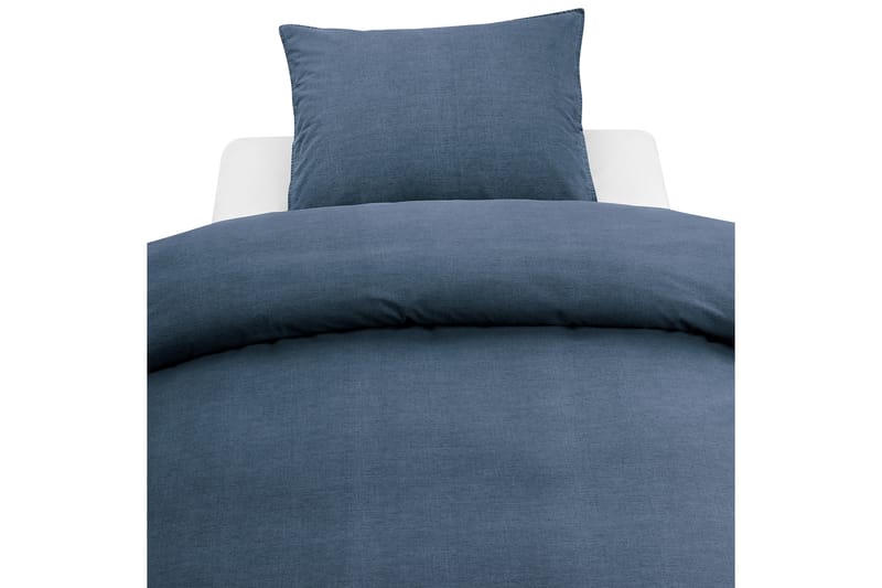 Örngott Washed Marinblå - Franzén - Textil & mattor - Sängkläder