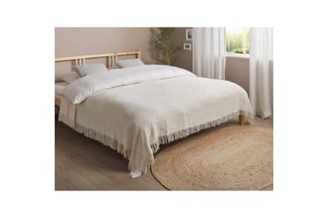 Sängöverkast Yerbent Vit, 200x220 cm - Vit, 200x220 cm - Textil & mattor - Sängkläder - Överkast - Överkast dubbelsäng