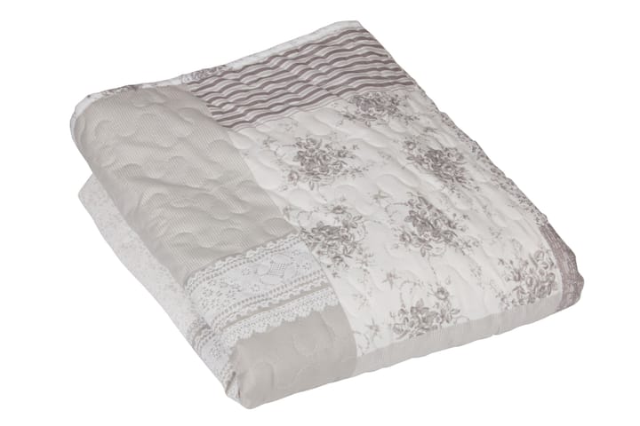 Överkast Agnes Dubbel 260x260 cm Grå - Fondaco - Överkast - Överkast enkelsäng - Sängkläder