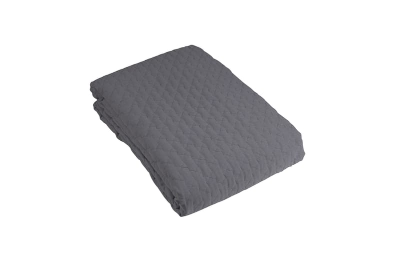 Överkast Aiden 260x260 - Blå - Textil & mattor - Sängkläder