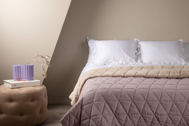 Överkast Clearbrooks 150x250 cm - Ljusrosa - Sängkläder - Överkast - Överkast dubbelsäng