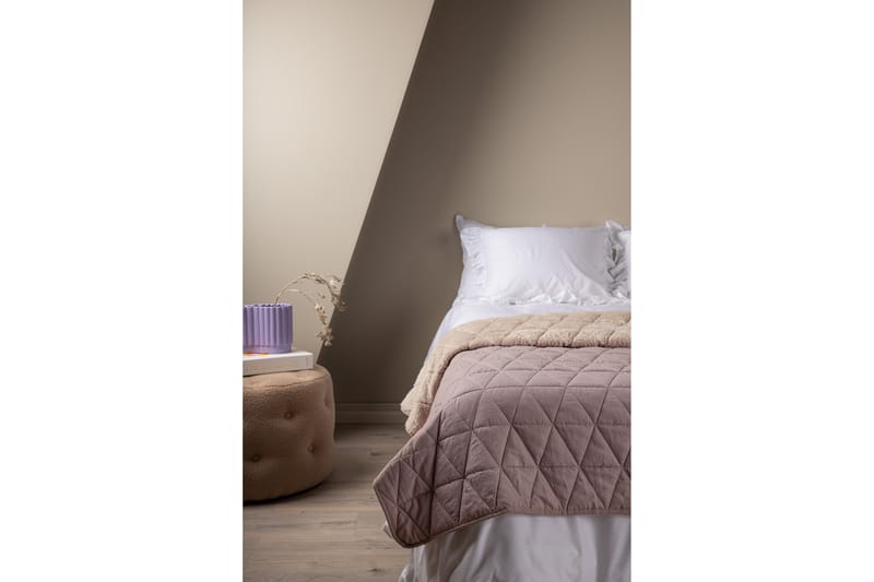 Överkast Clearbrooks 260x260 cm - Ljusrosa - Sängkläder - Överkast - Överkast dubbelsäng