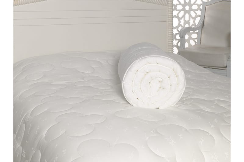Överkast Cotton Box 195x215 cm - Vit - Sängkläder - Överkast - Överkast dubbelsäng