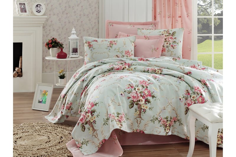 Överkast EnLora Home 160x235 cm - Mint - Textil & mattor - Sängkläder