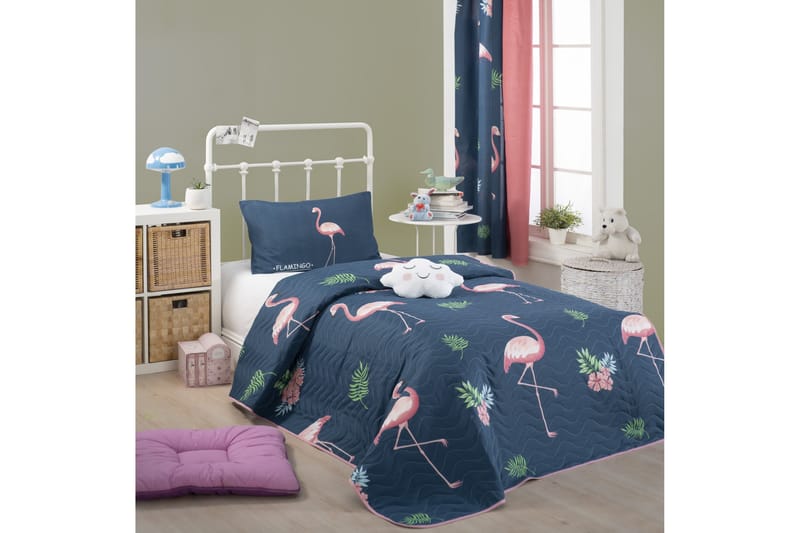 Överkast Eponj Home - Blå - Sängkläder - Överkast - Överkast enkelsäng