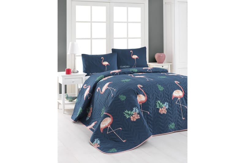 Överkast Eponj Home - Blå - Textil & mattor - Sängkläder