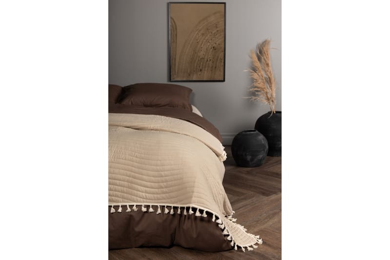 Överkast Gibbos 180x260 cm - Beige - Sängkläder - Överkast - Överkast dubbelsäng
