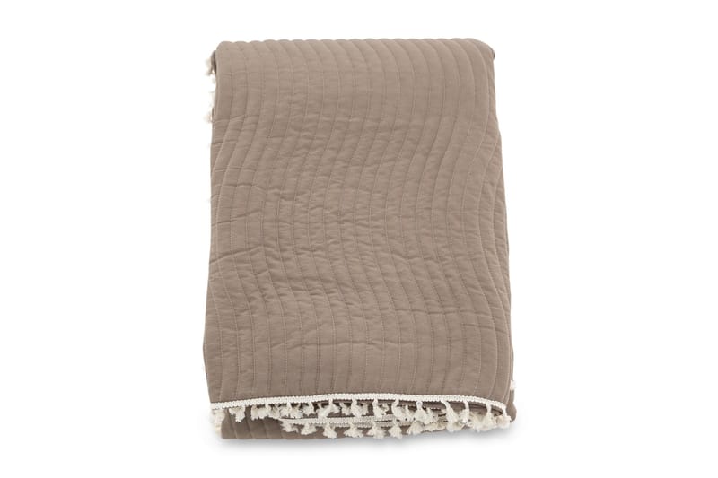 Överkast Gibbos 180x260 cm - Brun - Sängkläder - Överkast - Överkast dubbelsäng