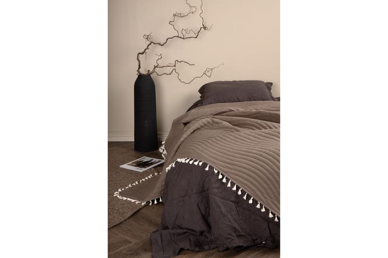 Överkast Gibbos 180x260 cm - Brun - Sängkläder - Överkast - Överkast dubbelsäng