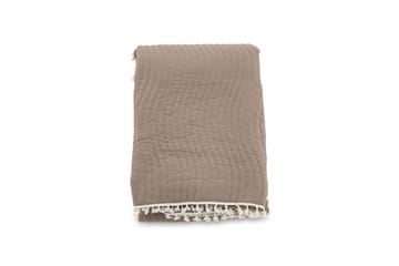 Lias Överkast 260x260 cm - Brun - Textil & mattor - Sängkl äder