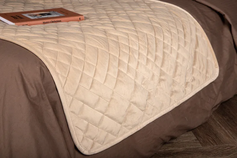 Jilly Överkast 80x150 cm - Beige - Textil & mattor - Sängkläder - Överkast - Överkast dubbelsäng