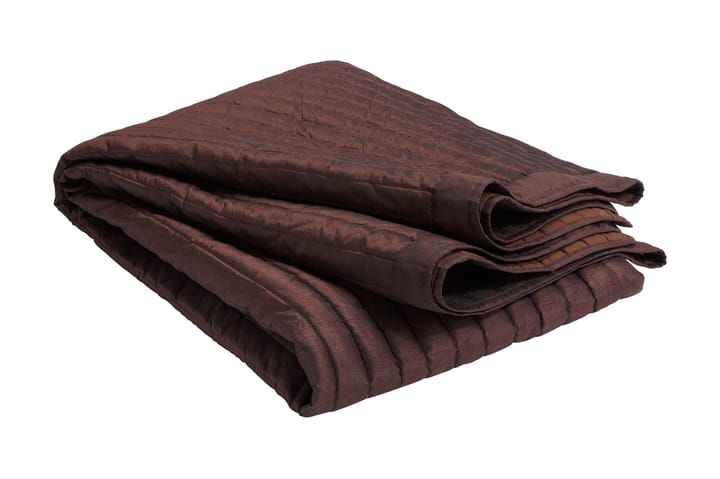Överkast Metallo 180x270 cm kakao - Överkast - Sängkläder
