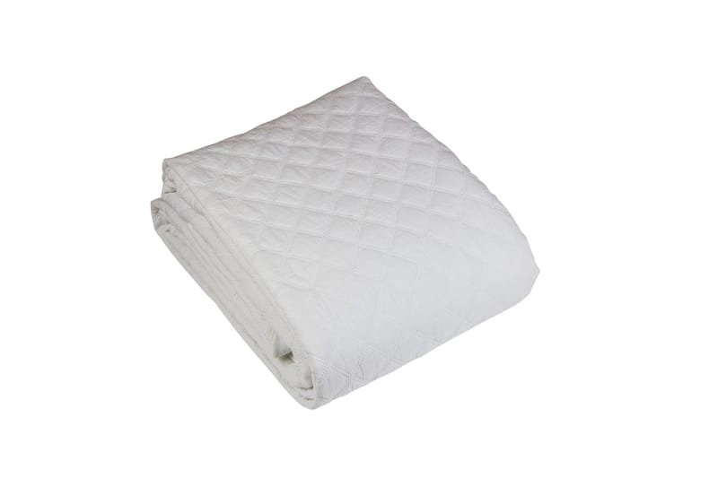 Överkast Mondo 180x260 - Vit - Textil & mattor - Sängkläder
