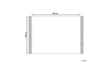 Sängöverkast Bere Grå, 150x220 cm - Grå, 150x220 cm - Textil & mattor - Sängkläder - Överkast