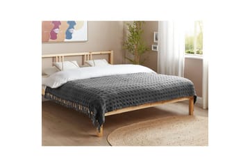 Sängöverkast Bere Grå, 150x220 cm - Grå, 150x220 cm - Textil & mattor - Sängkläder - Överkast