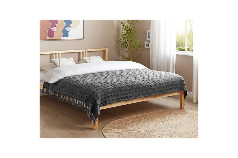 Sängöverkast Bere Grå, 150x220 cm - Grå, 150x220 cm - Textil & mattor - Sängkläder - Överkast