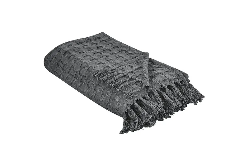 Sängöverkast Bere Grå, 200x220 cm, Grå, 200x220 cm