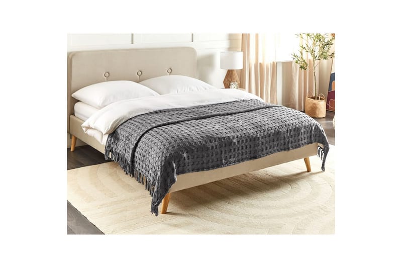 Sängöverkast Bere Grå, 200x220 cm - Grå, 200x220 cm - Textil & mattor - Sängkläder - Överkast