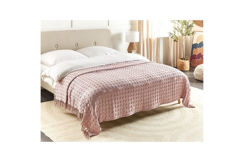 Sängöverkast Bere Rosa, 200x220 cm - Rosa, 200x220 cm - Textil & mattor - Sängkläder - Överkast