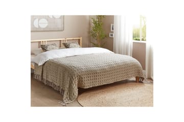 Sängöverkast Bere Taupe, 220x240 cm - Taupe, 220x240 cm - Textil & mattor - Sängkläder - Överkast