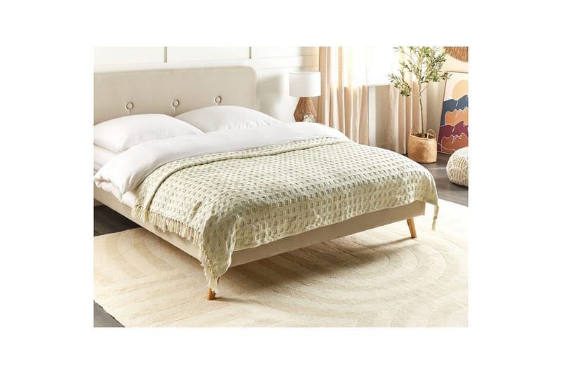 Sängöverkast Bere Vit, 150x200 cm - Vit, 150x200 cm - Textil & mattor - Sängkläder - Överkast