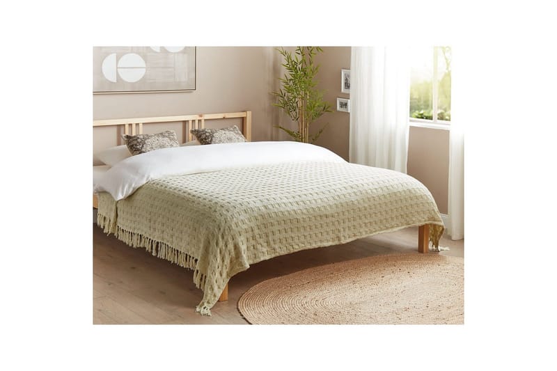 Sängöverkast Bere Vit, 200x220 cm - Vit, 200x220 cm - Textil & mattor - Sängkläder - Överkast