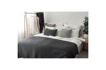 Sängöverkast Borganäs of Sweden - 250 x 250 cm, Grå - Textil & mattor - Sängkläder - Överkast