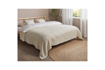 Sängöverkast Chagyl Ljusbeige, 220x240 cm - Ljusbeige, 220x240 cm - Textil & mattor - Sängkläder - Överkast
